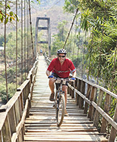 Thailand biking trip photo